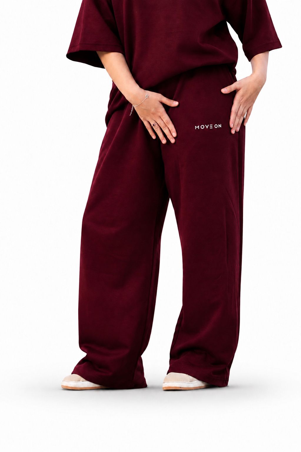 Burgundy Sweatpants